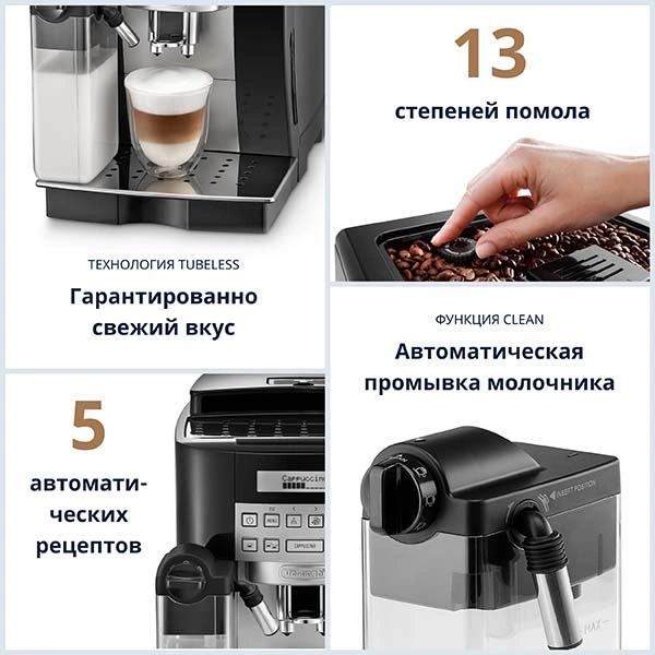 Кофемашина Delonghi ECAM 22.360 B - фото 3