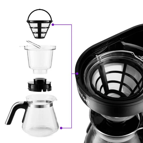 Кофеварка Kitfort КТ-759 - фото 2