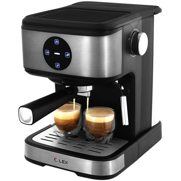 Кофеварка LEX LXCM 3502-1 Black - фото 3