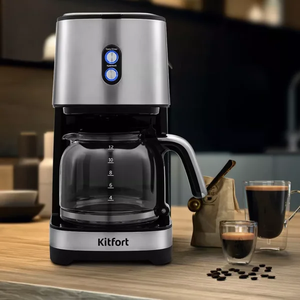 Кофеварка Kitfort КТ-750 - фото 2