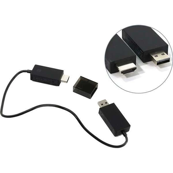 Wi-Fi медиа стриммер Microsoft Wireless Display Adapter V2 (P3Q-00022)