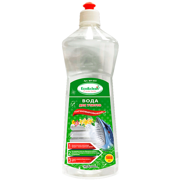Вода парфюмированная для утюгов Eco&clean WP-032 1 л