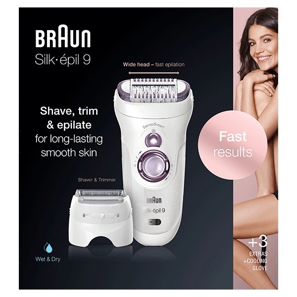 Эпилятор Braun Silk-еpil 9-710 9 SE - фото 8