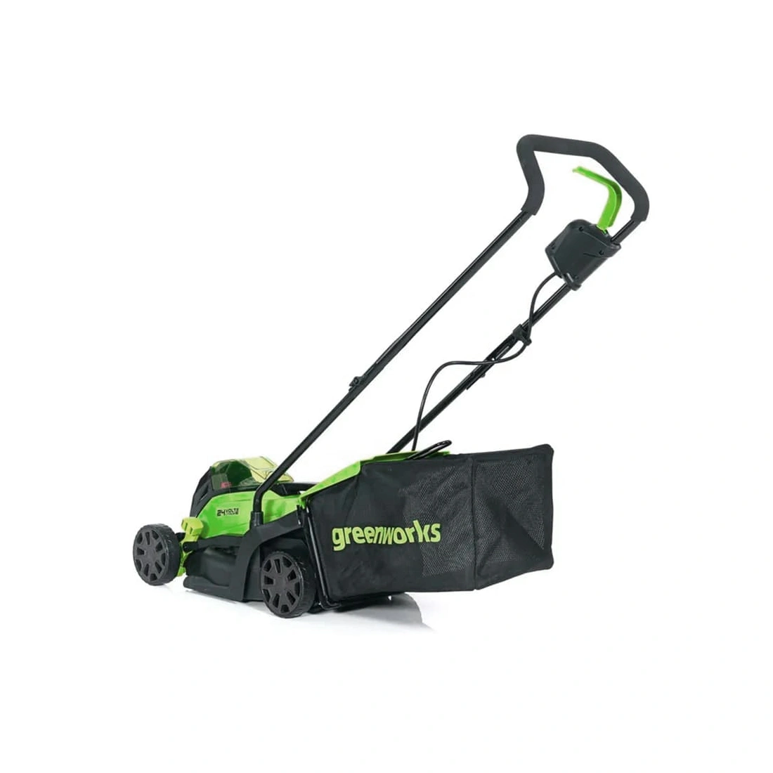 Газонокосилка аккумуляторная Greenworks 24V бесщеточная с 1хАКБ 4Ач и ЗУ  - фото 3