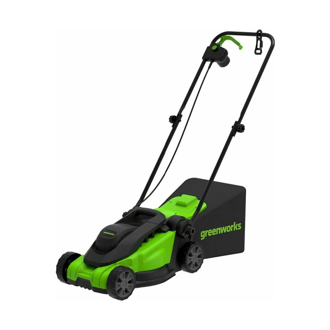Газонокосилка электрическая Greenworks 1200 Вт 32 см  Газонокосилка электрическая Greenworks 1200 Вт 32 см