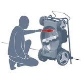 Газонокосилка аккумуляторная Einhell PXC GE-CM 36/47 S HW Li 4x4.0Ah 3413200 - фото 7