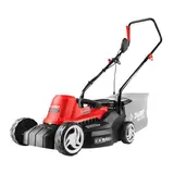 Газонокосилка "ЗУБР" ЗГКЭ-33-1000, электр., 1 кВт, ширина/высота 33 см/25-65 мм, 30 л 