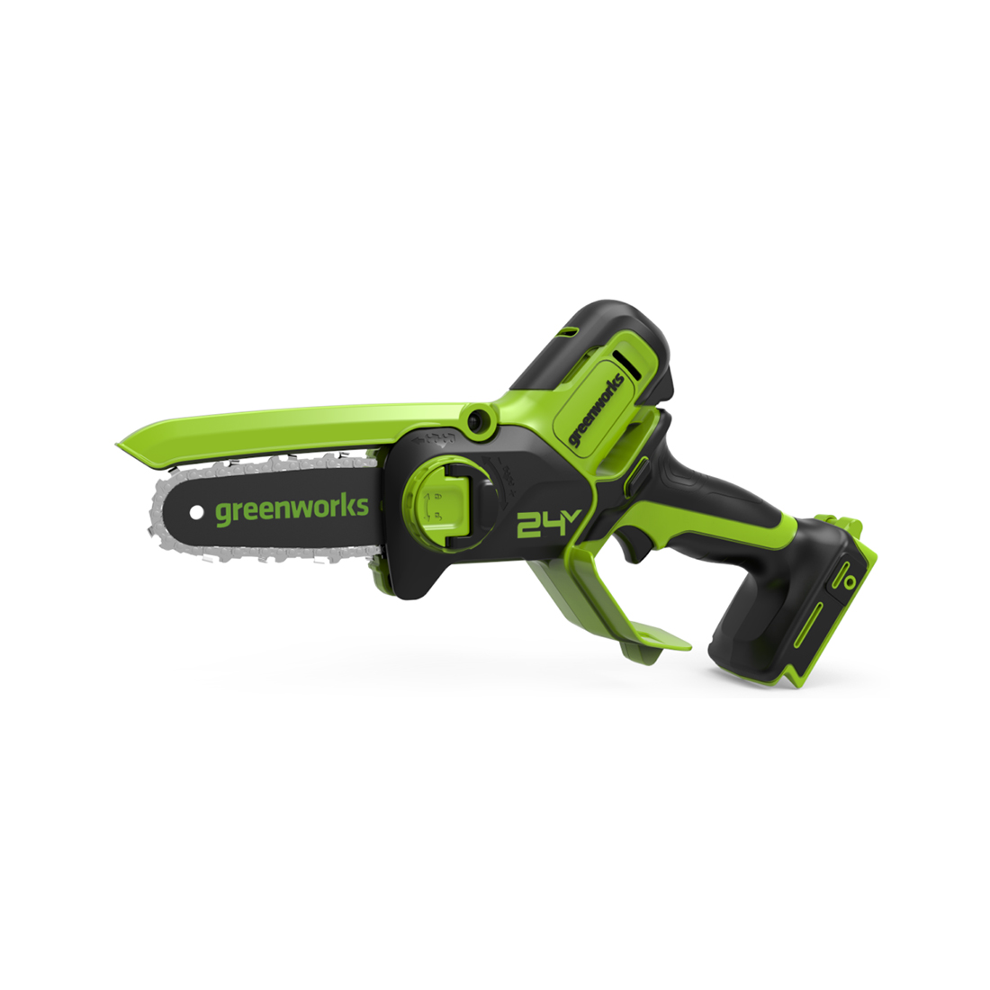 Цепная мини пила аккумуляторная Greenworks G24MCS10 24V 10см без АКБ и ЗУ 