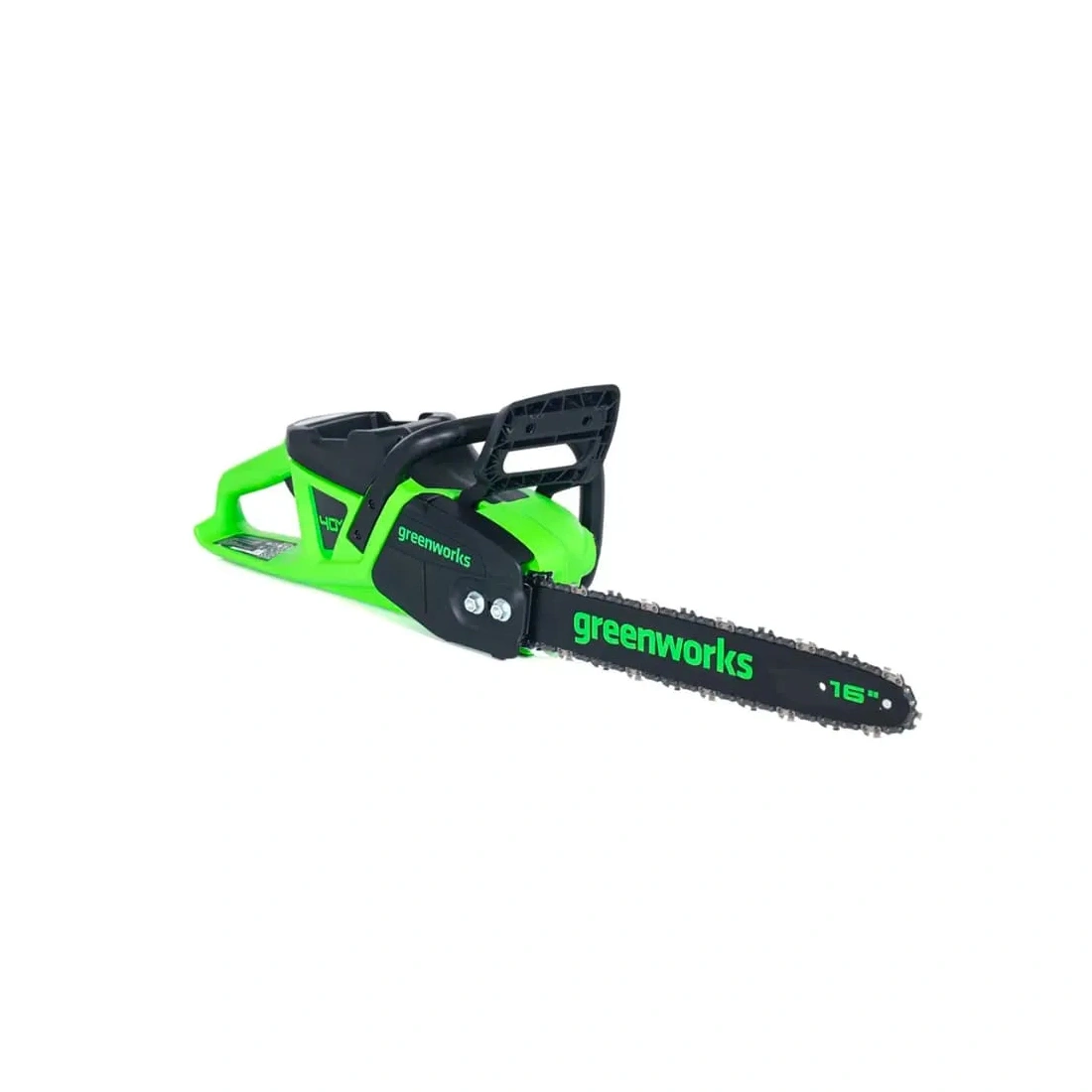 Цепная пила аккумуляторная Greenworks 2008807UB 40V 40 см 2000 Вт бесщеточная c 1хАКБ 4 Ач И ЗУ  - фото 3