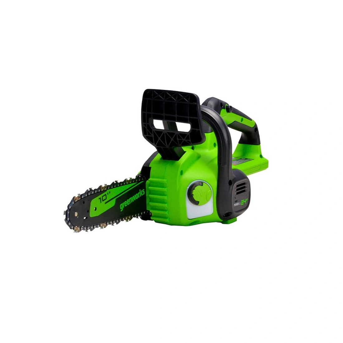 Цепная пила аккумуляторная Greenworks G24CS25K4 24V 25см c АКБ 4Ач и ЗУ  - фото 6