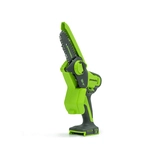 Цепная мини пила аккумуляторная Greenworks 2008207UA c 1хАКБ 2Ач и ЗУ 