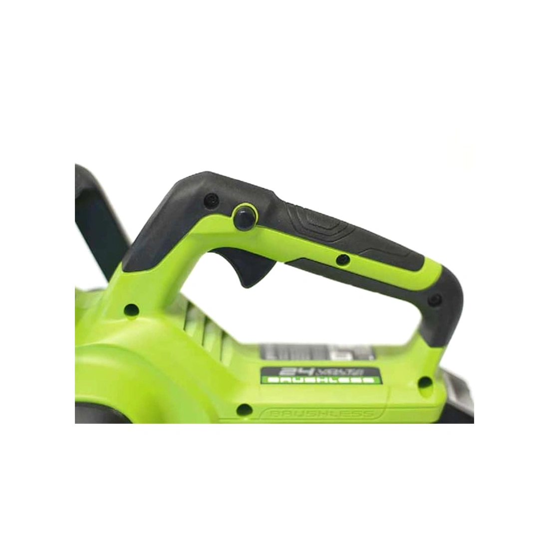Цепная пила аккумуляторная Greenworks 2007007UB GD24CS30 24V 30см бесщеточная c 1хАКБ 4 Ач и ЗУ  - фото 5