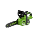 Цепная пила аккумуляторная Greenworks 2007007UB GD24CS30 24V 30см бесщеточная c 1хАКБ 4 Ач и ЗУ 