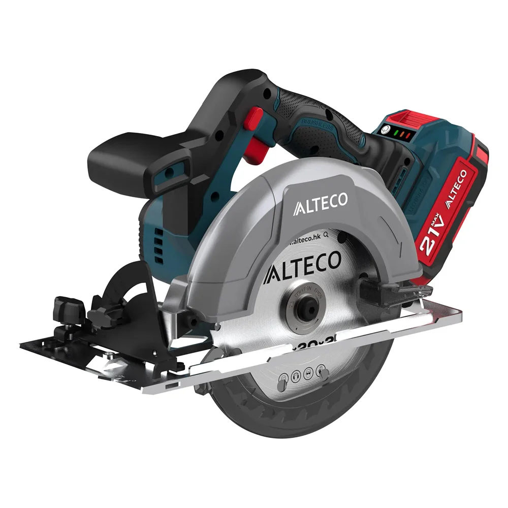 Бесщеточная аккумуляторная циркулярная пила ALTECO CCS 20-165 Li BL