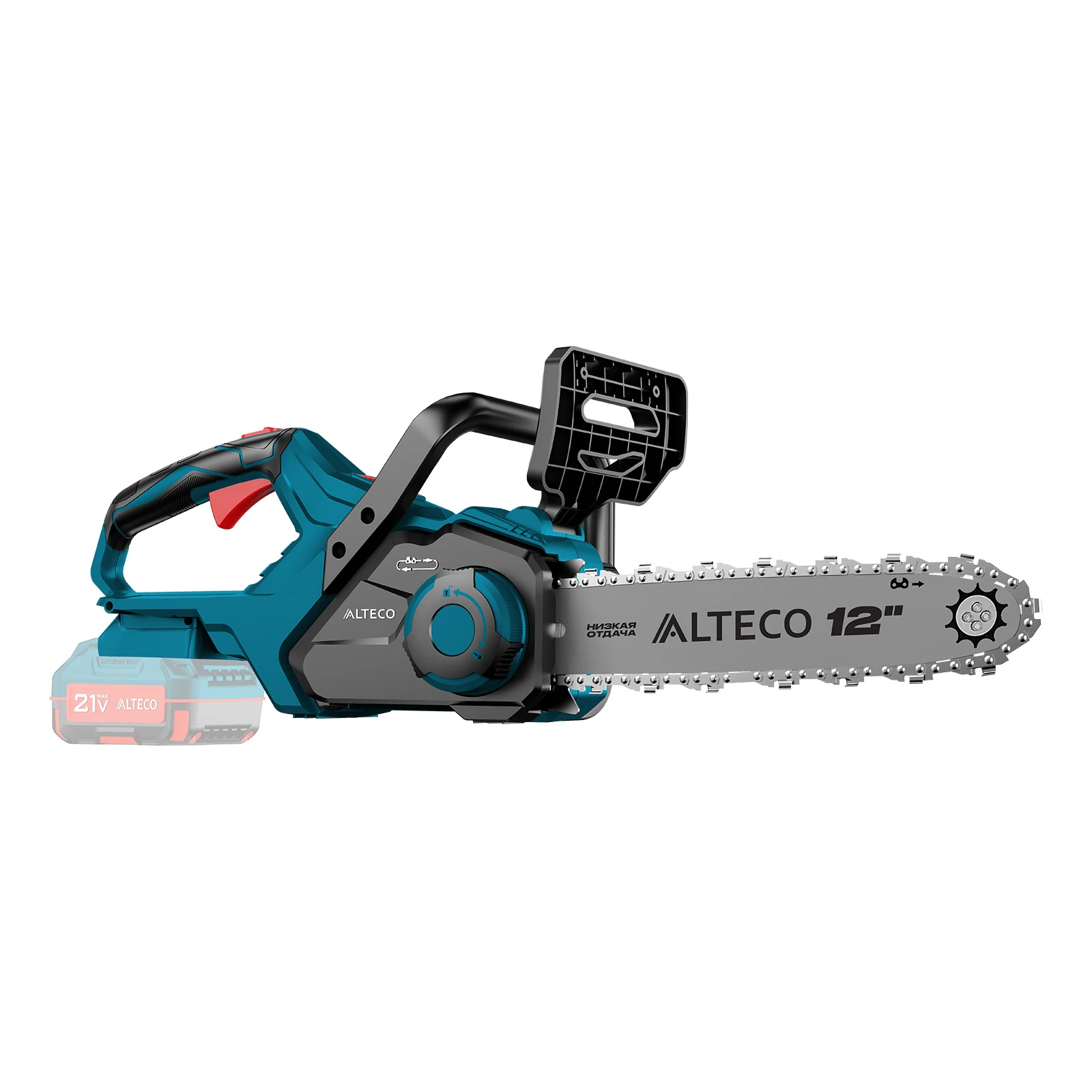 Бесщеточная аккумуляторная цепная пила ALTECO CCS 21-30 BL Solo (без АКБ И ЗУ) 