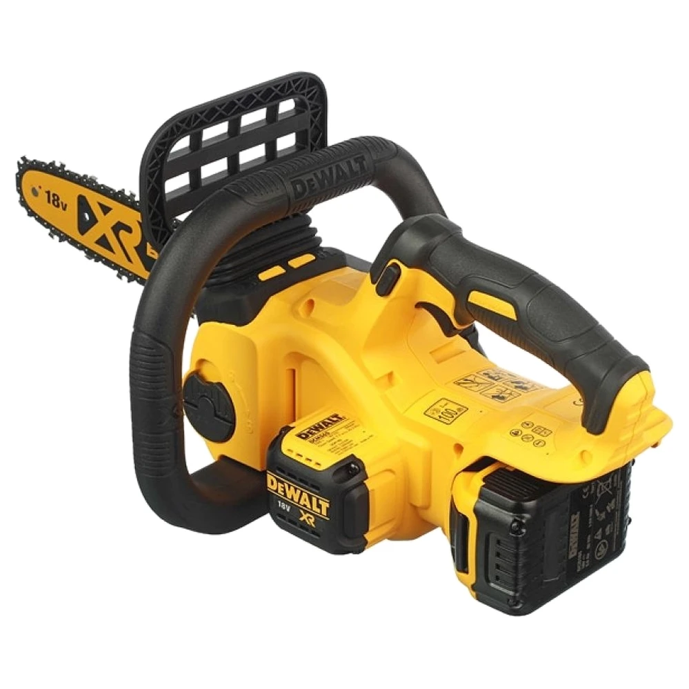 Аккумуляторная электропила DeWALT 18В 30см DCM565P1-QW  - фото 4
