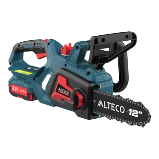 Аккумуляторная цепная пила ALTECO CCS 21-30 (1x4A•h)  - фото 2