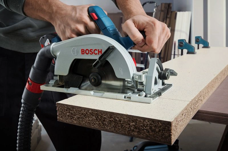 Аккумуляторная циркулярная пила Bosch GKS 185-LI 06016C1223 - фото 6