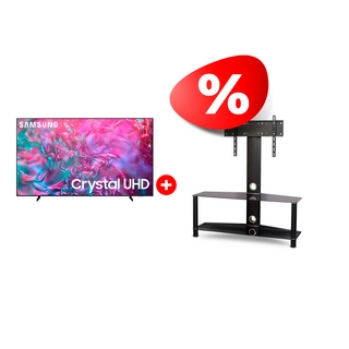 Комплект LED телевизор Samsung 4K UE98DU9000UXCE + ТВ тумба Mart Аврора 42″ 