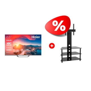 Комплект QLED телевизор Haier 65 S2 Pro + ТВ тумба ARG TP2003S 47″ 