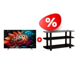 Комплект QLED Телевизор TCL 55C655 + ТВ тумба ARG T3005 50″ 