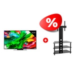 Жиынтық LG QNED теледидары 86QNED86A6A + ARG сөресі TP2003S 47″ 