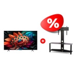 Комплект QLED Телевизор TCL 55C655 + ТВ тумба Mart Аврора 42″ 