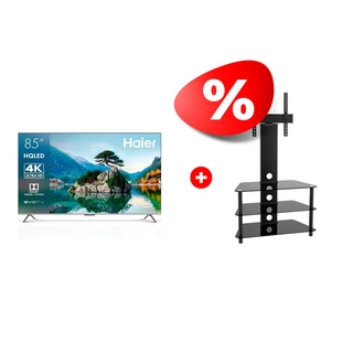 Жиынтық QLED TV Haier 85 Smart TV S8 QD + ARG сөресі TP2003S 47″ 