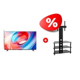 Комплект LED Телевизор TCL 75V6B + ТВ тумба ARG TP2003S 47″ 