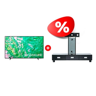 Жиынтық Samsung LED теледидар UE55DU8000UXCE + Mart сөресі Универсал 65″ 