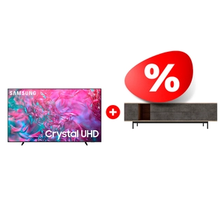 Комплект LED телевизор Samsung 4K UE98DU9000UXCE + ТВ тумба MART Агат 1800 85″ 