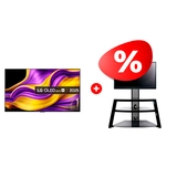 Комплект OLED телевизор LG OLED77G5RLA + ТВ тумба Mart Кристалл К 65″ 