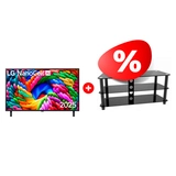 Комплект LED телевизор LG 55NANO90A6B + ТВ тумба ARG TP2001M 50″ 