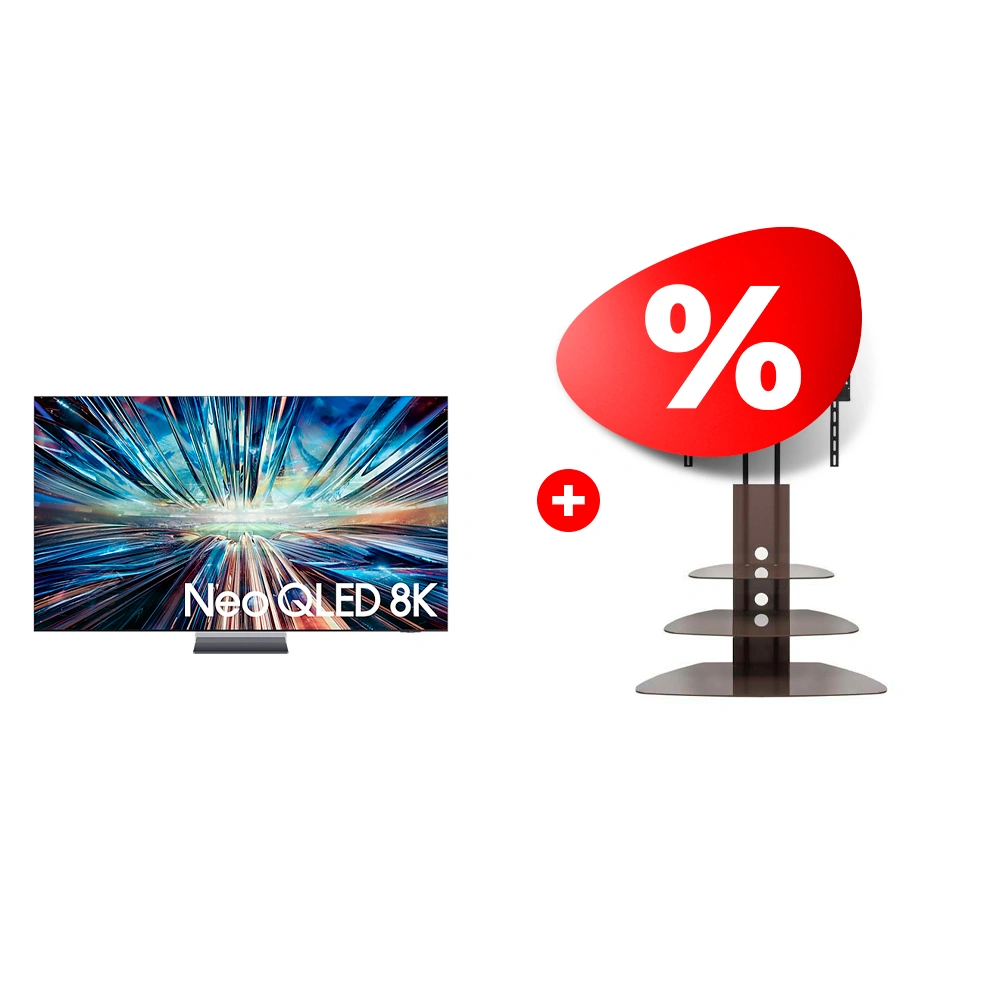 Жиынтық Neo QLED телевизор Samsung 8K QE75QN900DUXCE + Mart сөресі Плаза-Консоль 50″ 
