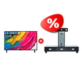 Жиынтық QNED теледидар LG 65QNED80A6A + Mart сөресі Универсал 65″ 