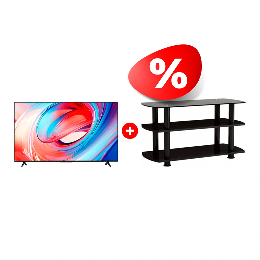 Комплект LED Телевизор TCL 65V6B + ТВ тумба ARG T3005 50″ 