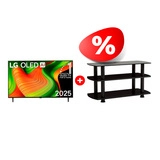 Жиынтық LG OLED теледидары OLED55B5RLA + ARG сөресі T3005 50″ 