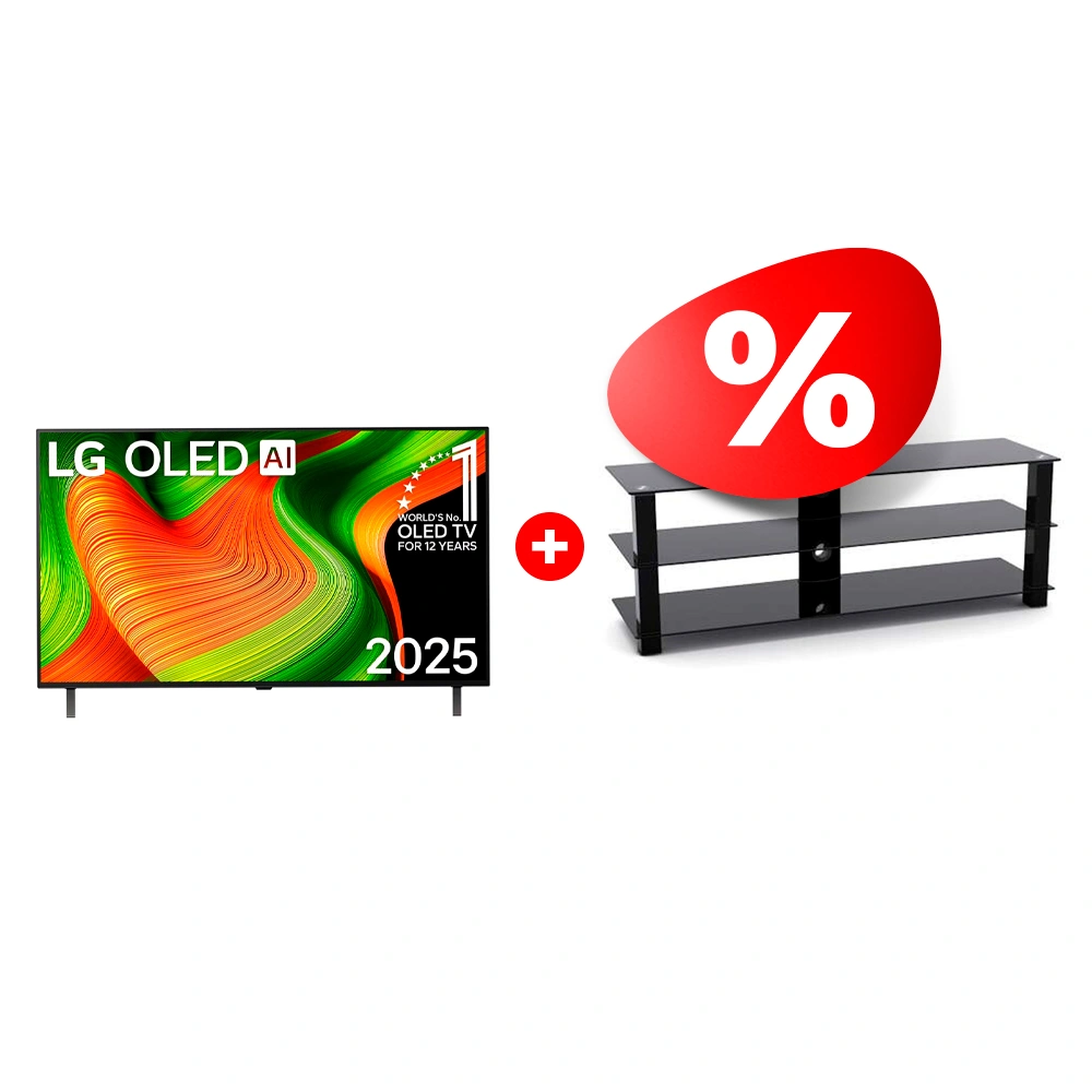 Комплект OLED телевизор LG OLED65B5RLA + ТВ тумба ARG T4004XL 
