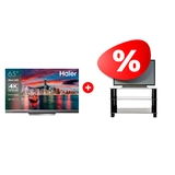 Жиынтық Haier теледидары 65 Mini LED Pro + Mart сөресі Эдельвейс 42″ 