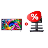 Комплект LED телевизор LG 65NANO90A6B + ТВ тумба Mart Верона 65″ 