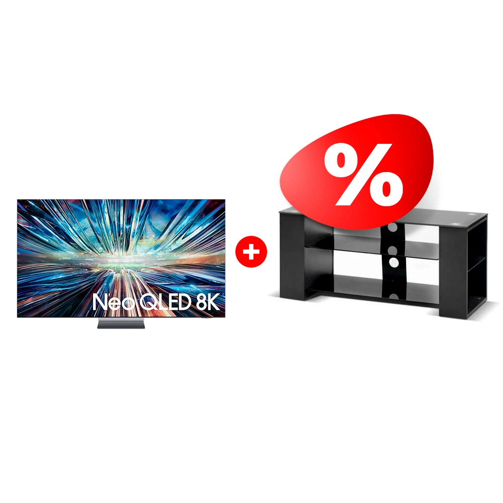 Жиынтық Neo QLED телевизор Samsung 8K QE65QN900DUXCE + Mart сөресі Готика 42″ 