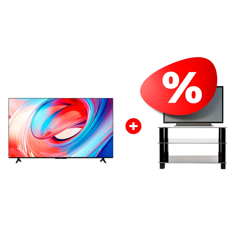 Комплект LED Телевизор TCL 55V6B + ТВ тумба Mart Эдельвейс 42″ 