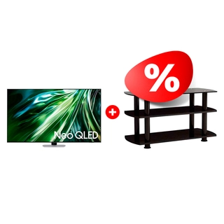 Комплект Neo QLED телевизор Samsung QE65QN90DAUXCE + ТВ тумба ARG T3005 50″ 