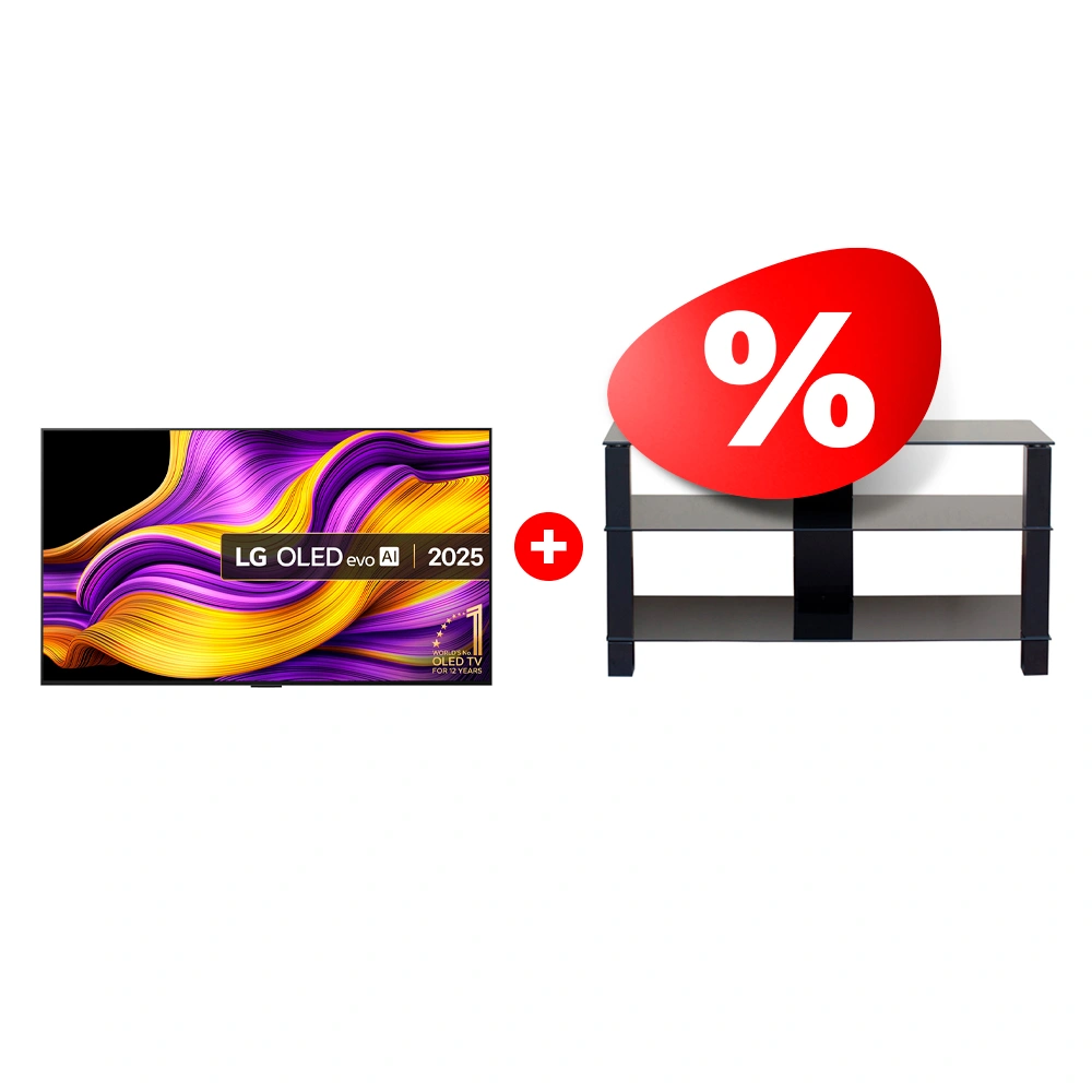 Комплект OLED телевизор LG OLED55G5RLA + ТВ тумба Mart Рим 46″ 