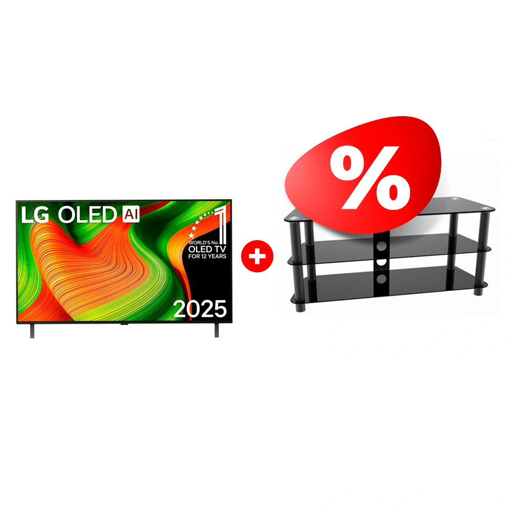 Комплект OLED телевизор LG OLED65B5RLA + ТВ тумба ARG TP2001M 50″ 