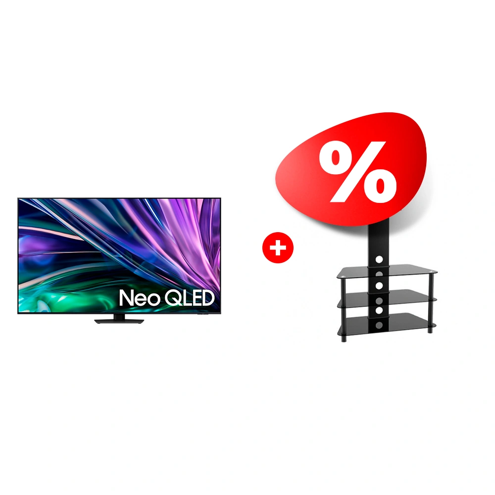 Жиынтық Neo QLED телевизор Samsung QE55QN85DBUXCE + ARG сөресі TP2003S 47″ 