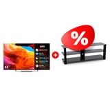 Жиынтық QLED телевизор ARG A65Q1C3 + ARG сөресі T4004XL 