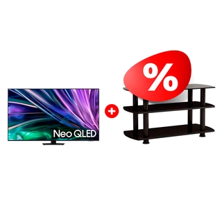 Жиынтық Neo QLED телевизор Samsung QE55QN85DBUXCE + ARG сөресі T3005 50″ 