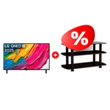 Жиынтық QNED теледидары LG 86QNED80A6A + ARG сөресі T3005 50″ 