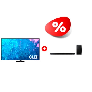Жиынтық QLED TV Samsung QE85Q70CAUXCE + Samsung саундбары HW-Q60T/RU 